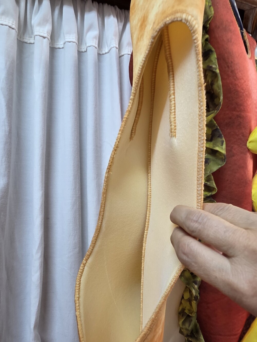 Hot Dog Costume with Yellow Mustard Detail - Picture 2 of 5